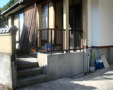 フェンス施工後